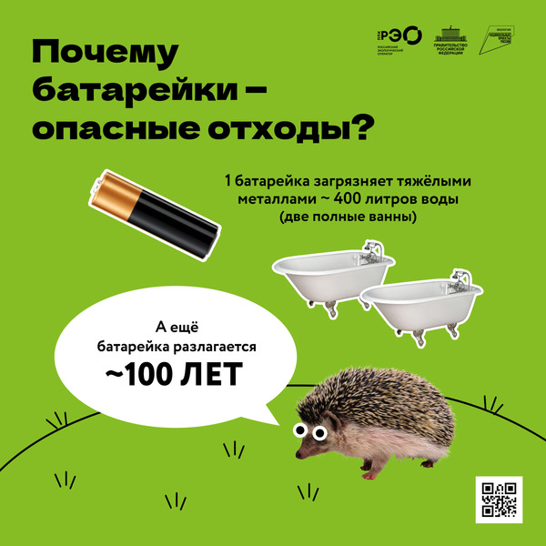 Почему батарейки - опасные отходы?